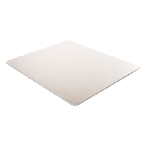 Image of Duramat Moderate Use Chair Mat, Low Pile Carpet, Flat, 46 X 60, Rectangle, Clear