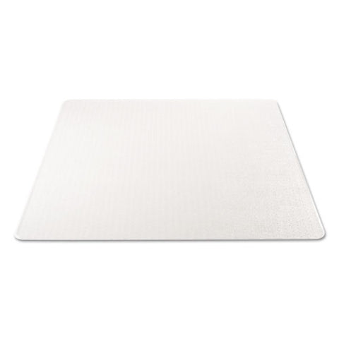 Image of Duramat Moderate Use Chair Mat, Low Pile Carpet, Flat, 46 X 60, Rectangle, Clear