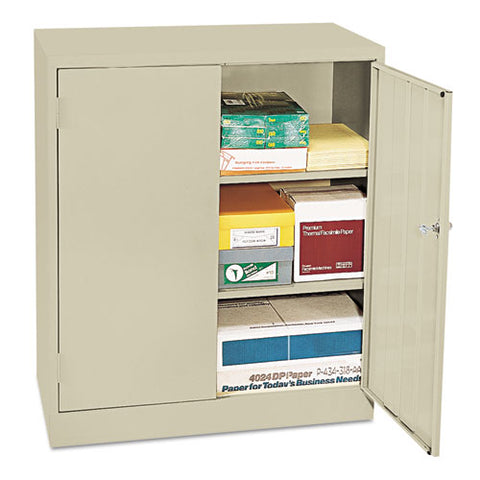 Image of Economy Assembled Storage Cabinet, 36w X 18d X 42h, Putty