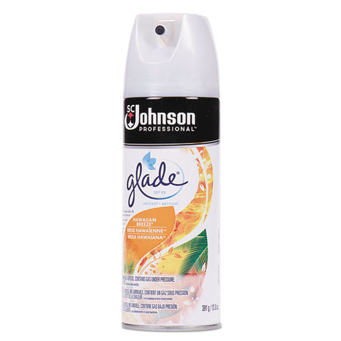 Image of Air Freshener, Hawaiian Breeze Scent, 13.8 Oz Aerosol, 12/carton