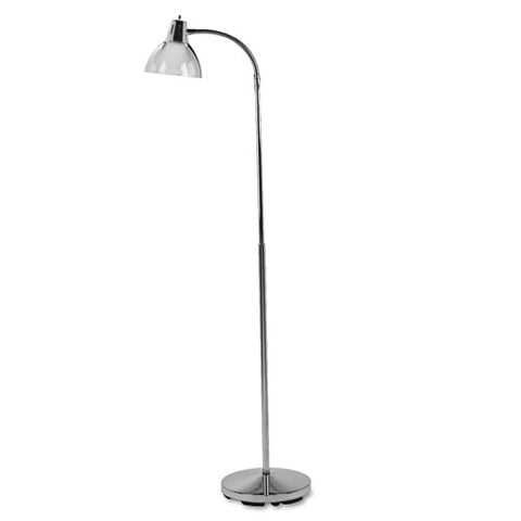 Image of Classic Incandescent Exam Lamp, Three Prong, 10"w X 10"d X 74"h, Stainless Steel