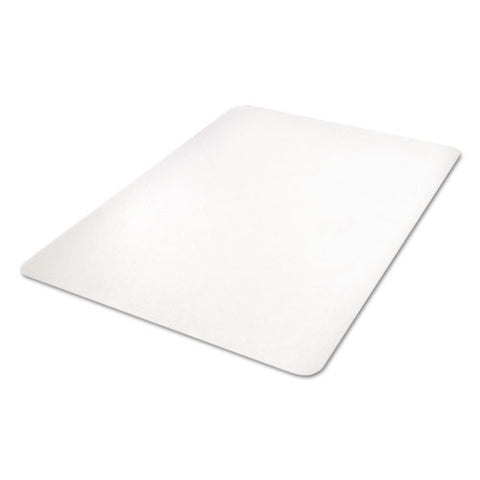 Image of Polycarbonate All Day Use Chair Mat - Hard Floors, 45 X 53, Rectangle, Clear