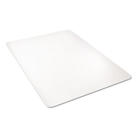 Image of Polycarbonate All Day Use Chair Mat - Hard Floors, 45 X 53, Rectangle, Clear