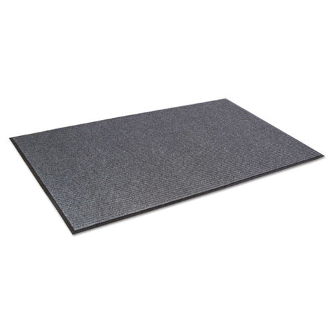 Image of Needle Rib Wipe And Scrape Mat, Polypropylene, 36 X 60, Gray