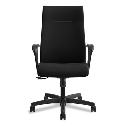 Image of Ignition Series Executive High-back Chair, Supports Up To 300 Lbs., Black Seat/black Back, Black Base