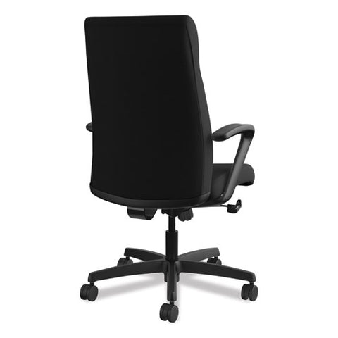 Image of Ignition Series Executive High-back Chair, Supports Up To 300 Lbs., Black Seat/black Back, Black Base