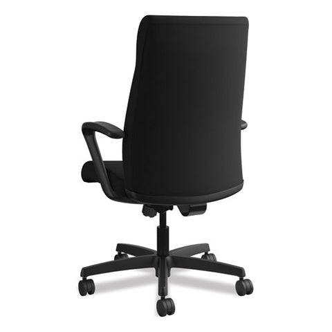 Image of Ignition Series Executive High-back Chair, Supports Up To 300 Lbs., Black Seat/black Back, Black Base