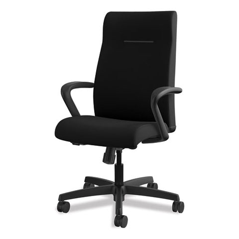 Image of Ignition Series Executive High-back Chair, Supports Up To 300 Lbs., Black Seat/black Back, Black Base