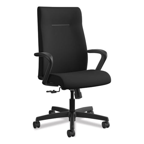 Image of Ignition Series Executive High-back Chair, Supports Up To 300 Lbs., Black Seat/black Back, Black Base