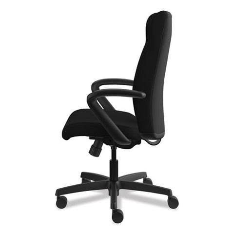 Image of Ignition Series Executive High-back Chair, Supports Up To 300 Lbs., Black Seat/black Back, Black Base