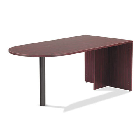 Image of Alera Valencia Series D Top Desk, 71w X 35.5d X 29.63h, Mahogany