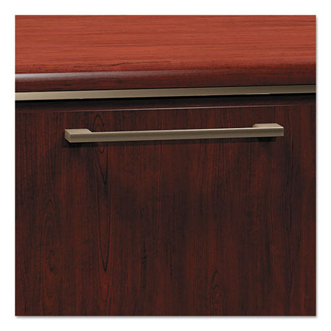 Image of Enterprise Collection 72w X 72d L-desk Surface Only, 70.13w X 70.13d X 29.75h, Harvest Cherry, Box 2 Of 2