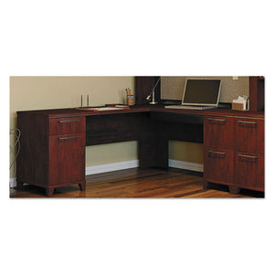 Enterprise Collection 72w X 72d L-desk Surface Only, 70.13w X 70.13d X 29.75h, Harvest Cherry, Box 2 Of 2