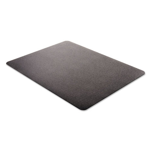 Image of Economat Occasional Use Chair Mat For Low Pile Carpet, 46 X 60, Rectangular, Black