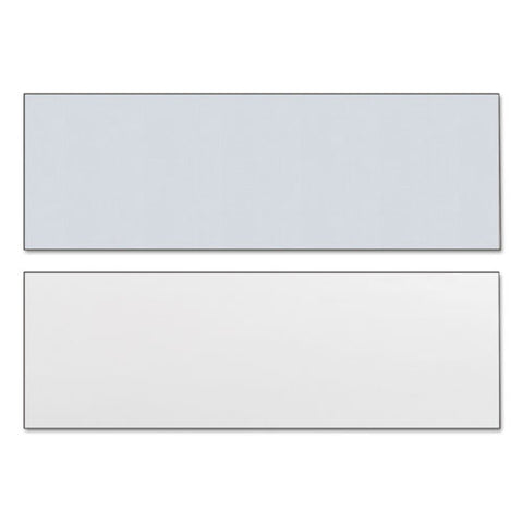 Image of Reversible Laminate Table Top, Rectangular, 71 1/2w X 23 5/8d, White/gray