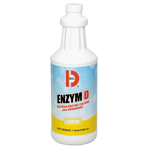 Image of Enzym D Digester Liquid Deodorant, Lemon, 1 Gal, 4/carton