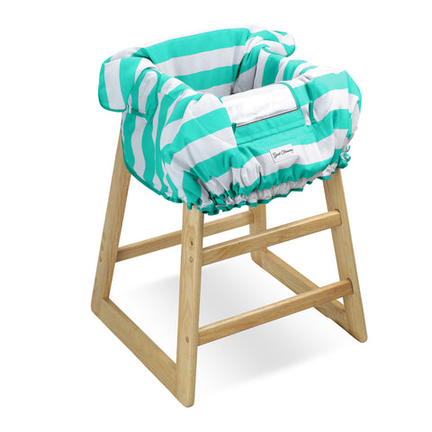 Image of Good Treasures 2-in-1 Deluxe Shopping Cart & High Chair Cover for Baby & Toddler