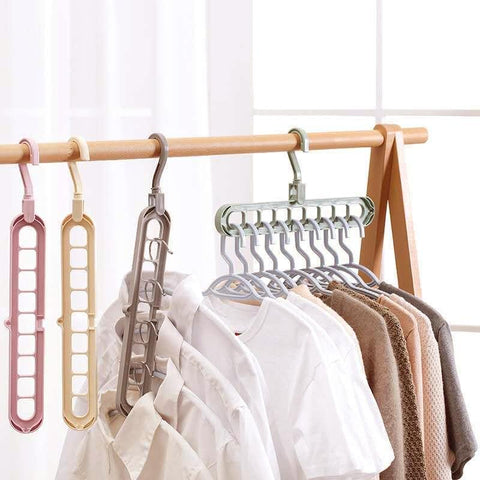 Image of * 360 degree Rotating Clothes Hanger and Closet Organizer Multi-port Support