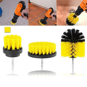 * 3pcs/Set Drill Power Scrub Clean Brush 2/3.5/4 inch Drill bit