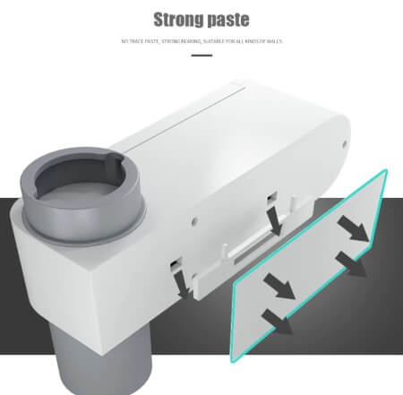 Image of * Automatic Toothpaste Dispenser and Toothbrush Holder