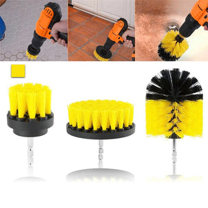 * 3pcs/Set Drill Power Scrub Clean Brush 2/3.5/4 inch Drill bit