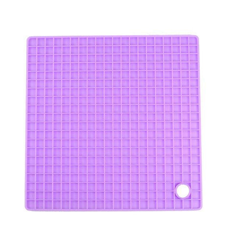 Image of * 7-inch Silicone Pot Holder, Trivet Mat, Spoon Rest -(Non Slip, Flexible, Durable & Heat Resistant)