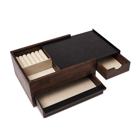 Image of * Natural customized Wood Boxes For Jewelry with Slide Top