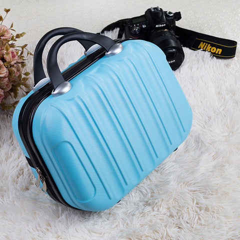 Image of * Makeup bag beauty case makeup suitcase for travelling