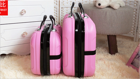 Image of * Makeup bag beauty case makeup suitcase for travelling