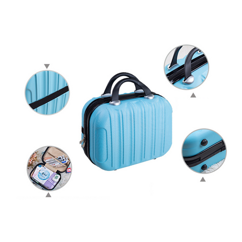 Image of * Makeup bag beauty case makeup suitcase for travelling