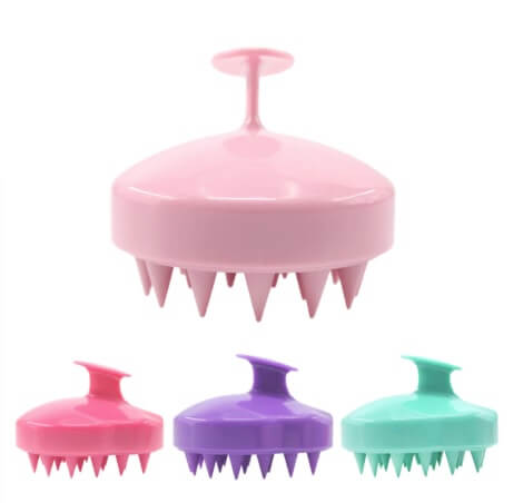 Image of * Popular Handheld Scalp Shampoo Massage Brush & Washing Comb for Shower