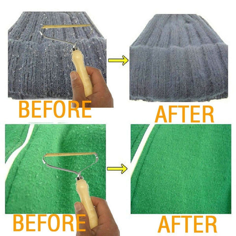 Image of * Amazing Portable Clothes Lint Remover Tool - Great for Removing Lint and Pet Fur from Clothes, Blankets, Carpets, Furniture, Curtains and Bedding