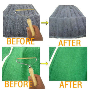 * Amazing Portable Clothes Lint Remover Tool - Great for Removing Lint and Pet Fur from Clothes, Blankets, Carpets, Furniture, Curtains and Bedding