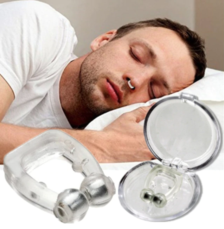 Image of * Anti Snoring Device Silicone Magnetic Snore Stopper Sleeping Aid