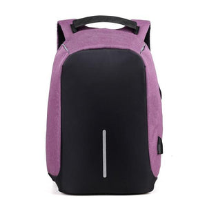 *Anti-theft Large Capacity Laptop Travel Backpack with USB Charger