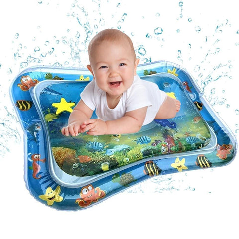 Image of * Baby Kids Water Play Mat Inflatable Toy for TummyTime