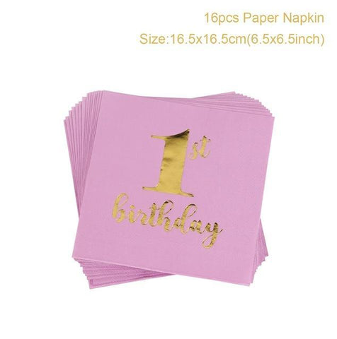 Image of * Baby Milestone -1st Birthday Banner Flag and Monthly Photo Holder