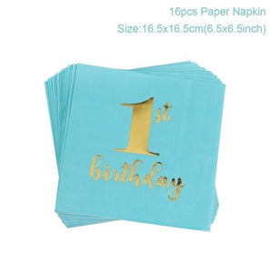 * Baby Milestone -1st Birthday Banner Flag and Monthly Photo Holder