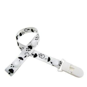 * Baby Pacifier Clip Chain Ribbon Holder with Leash Strap & Nipple Holder for Infant