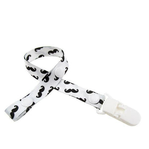 * Baby Pacifier Clip Chain Ribbon Holder with Leash Strap & Nipple Holder for Infant