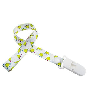 * Baby Pacifier Clip Chain Ribbon Holder with Leash Strap & Nipple Holder for Infant