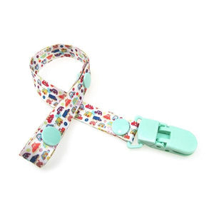 * Baby Pacifier Clip Chain Ribbon Holder with Leash Strap & Nipple Holder for Infant