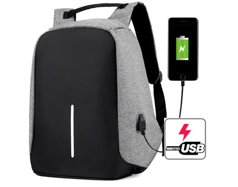 Image of *Anti-theft Large Capacity Laptop Travel Backpack with USB Charger