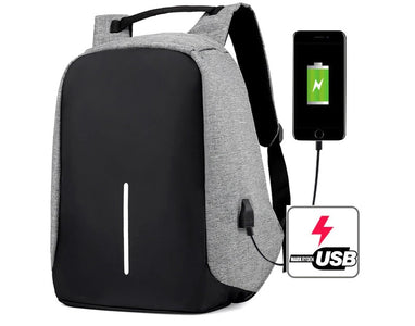 *Anti-theft Large Capacity Laptop Travel Backpack with USB Charger