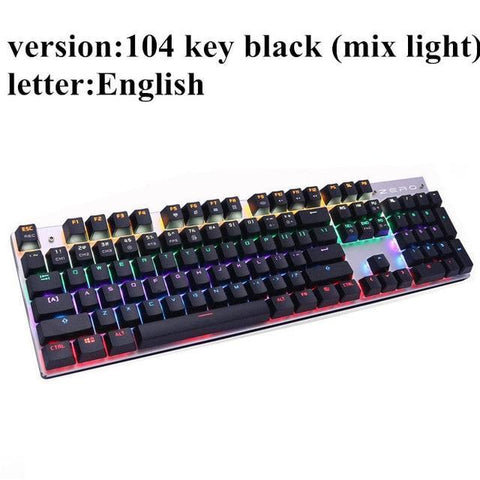 Image of * BEST SELLING 87-Key Blue Switch Gaming Keyboard for Tablet Desktop