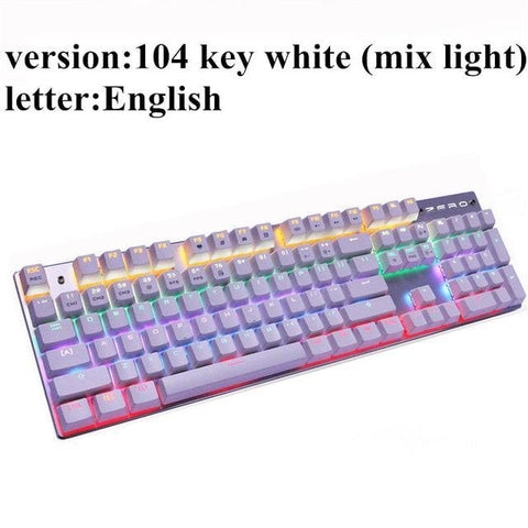 Image of * BEST SELLING 87-Key Blue Switch Gaming Keyboard for Tablet Desktop