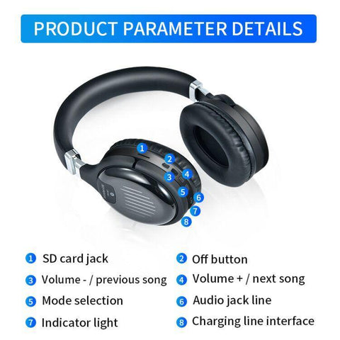 Image of * BEST SELLING Gaming Wireless 3D Stereo Bluetooth Headset with Noise Reduction