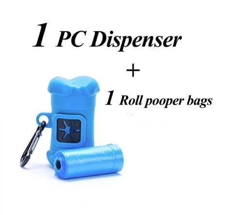 Image of * Pet Pooper Scooper with Portable Waste Bags for Dogs & Cats