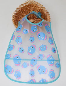 * Cute Designs Adjustable Waterproof E-Z Clean Baby Bibs EVA Plastic