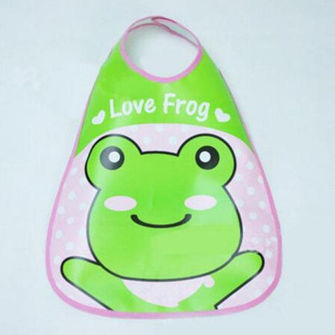 Image of * Cute Designs Adjustable Waterproof E-Z Clean Baby Bibs EVA Plastic